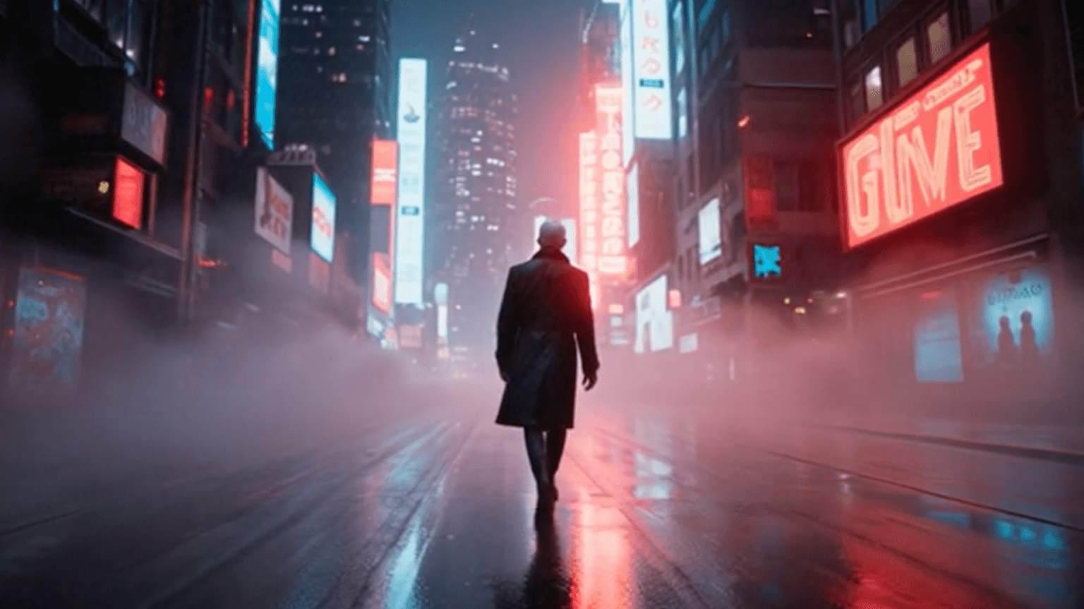 Neon Rain — Cyberpunk Night Walker