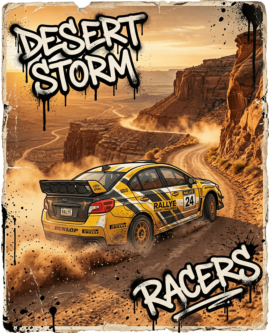 Rally Drift Poster
