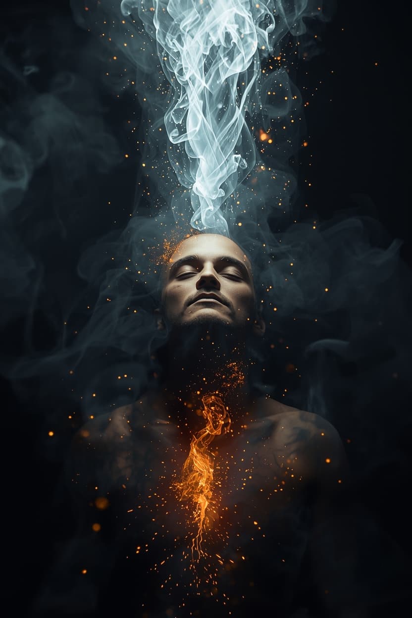 From Chaos to Light: Crafting a Cinematic Spiritual Transformation