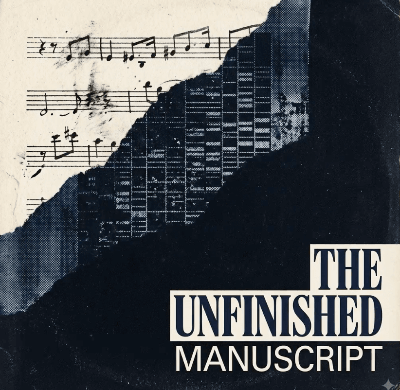 The unfinished manuscript